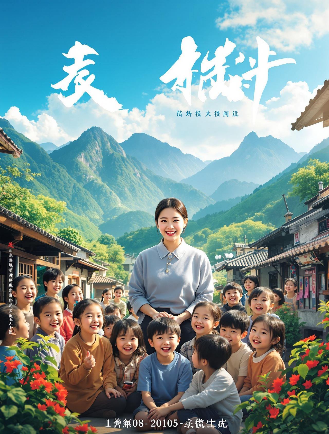 爱看短剧 - 山那边 爱看短剧作品《山那边》海报 - 乡村温情题材短剧